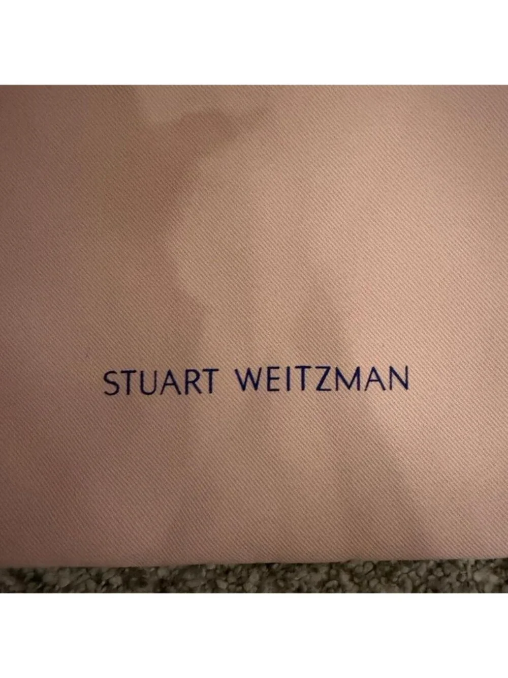 Stuart Weitzman S0934 Silver Metallic Platform Slide Sandals Women's 8.5 w/ Box